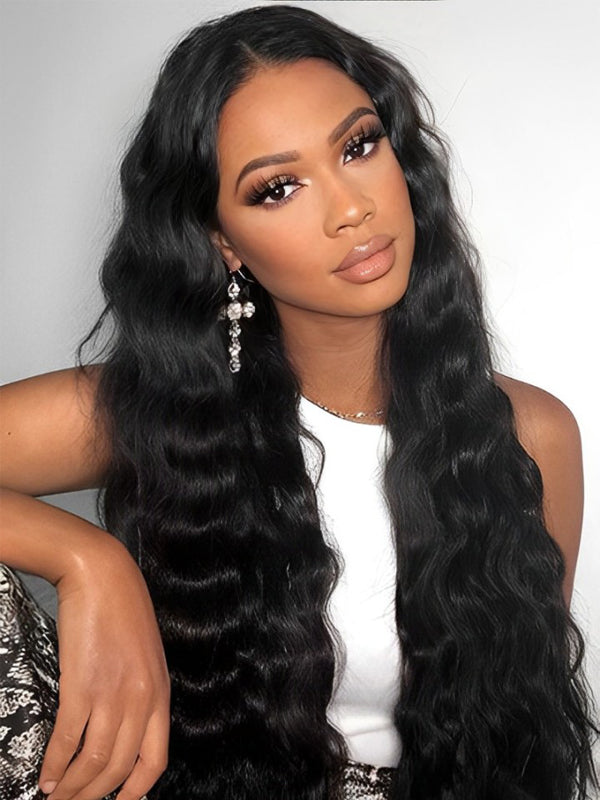 EINbeauty 9x6 HD Lace Loose Deep Wave Wig  Human Hair One Piece